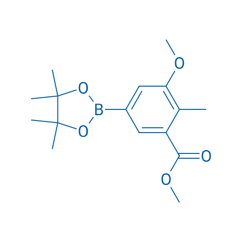 Methyl 3-methoxy-2-methyl-5-(4,4,5,5-tetramethyl-1,3,2-dioxaborolan-2-yl)benzoate