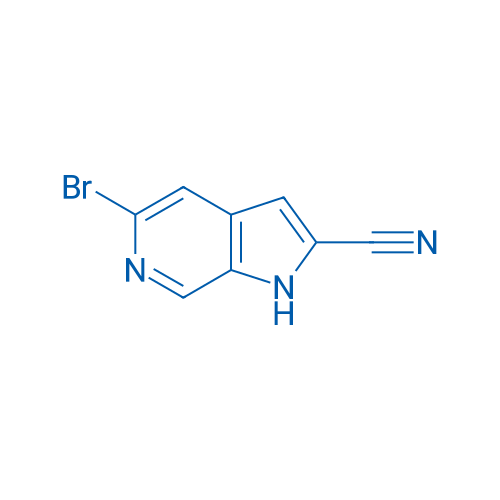 5-Bromo-1H-pyrrolo[2,3-c]pyridine-2-carbonitrile