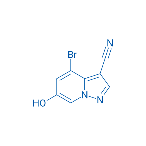 4-Bromo-6-hydroxypyrazolo[1,5-a]pyridine-3-carbonitrile