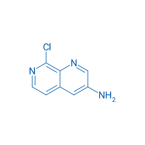 8-Chloro-1,7-naphthyridin-3-amine