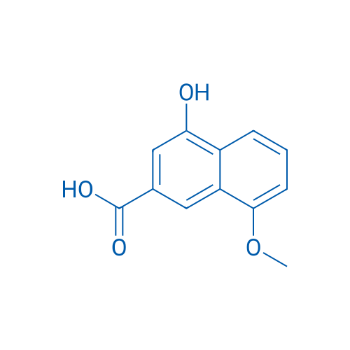 4-Hydroxy-8-methoxy-2-naphthoic acid