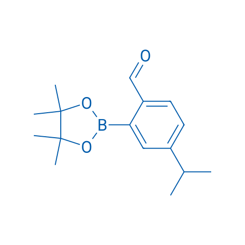 4-Isopropyl-2-(4,4,5,5-tetramethyl-1,3,2-dioxaborolan-2-yl)benzaldehyde