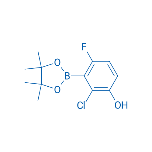 2-Chloro-4-fluoro-3-(4,4,5,5-tetramethyl-1,3,2-dioxaborolan-2-yl)phenol