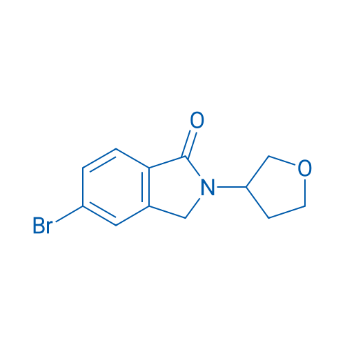 5-Bromo-2-(tetrahydrofuran-3-yl)isoindolin-1-one