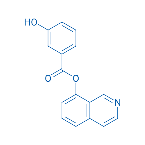 isoquinolin-8-yl 3-hydroxybenzoate
