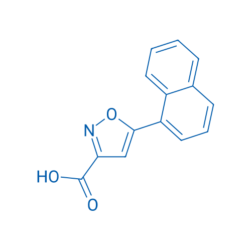 5-(Naphthalen-1-yl)isoxazole-3-carboxylic acid