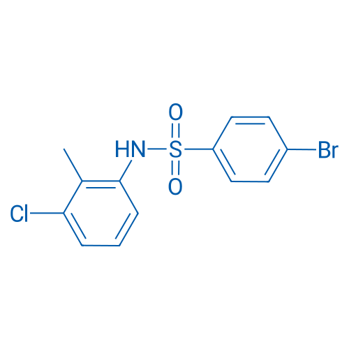 4-Bromo-N-(3-chloro-2-methylphenyl)benzenesulfonamide