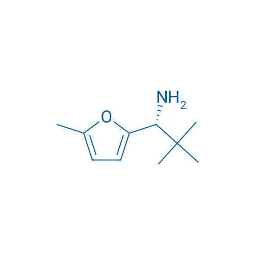 (R)-2,2-dimethyl-1-(5-methylfuran-2-yl)propan-1-amine