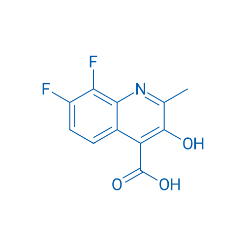 7,8-Difluoro-3-hydroxy-2-methylquinoline-4-carboxylic acid