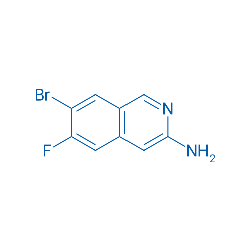 7-Bromo-6-fluoroisoquinolin-3-amine