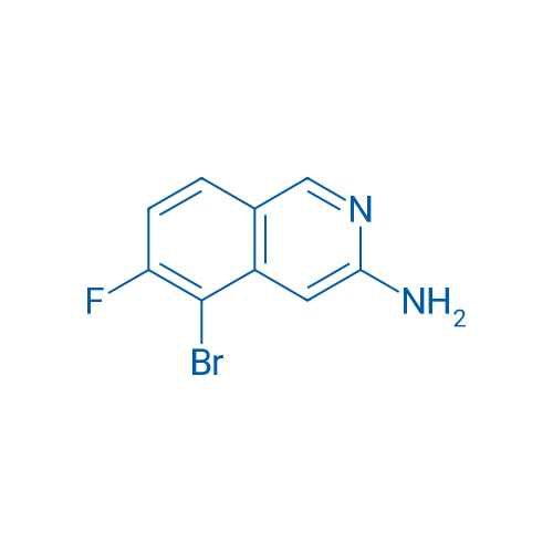 5-Bromo-6-fluoroisoquinolin-3-amine