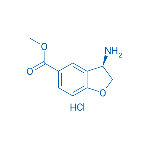 (R)-Methyl 3-amino-2,3-dihydrobenzofuran-5-carboxylate hydrochloride