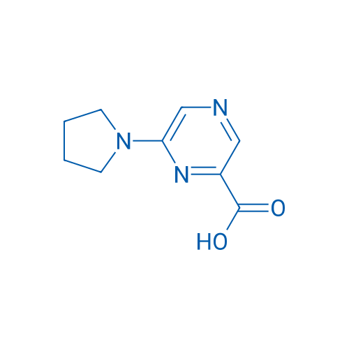 6-(Pyrrolidin-1-yl)pyrazine-2-carboxylic acid