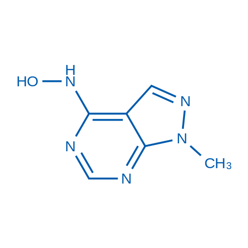 N-(1-Methyl-1H-pyrazolo[3,4-d]pyrimidin-4-yl)hydroxylamine
