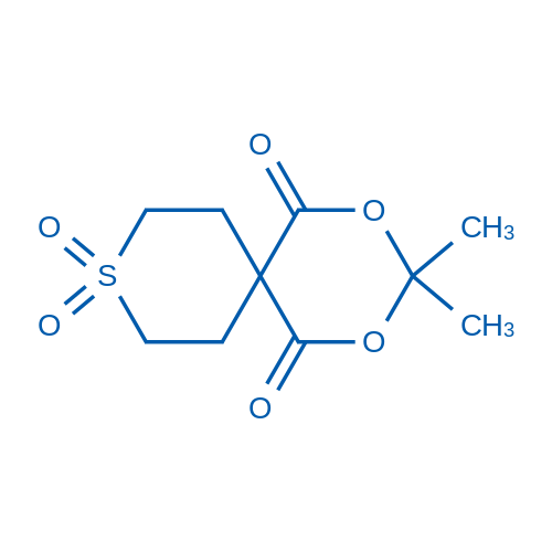 3,3-Dimethyl-2,4-dioxa-9-thiaspiro[5.5]undecane-1,5-dione 9,9-dioxide
