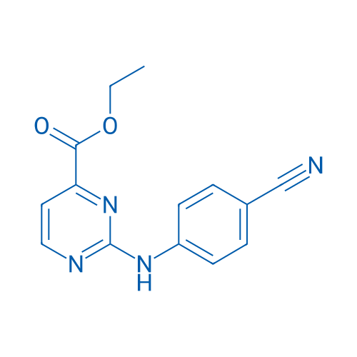 Ethyl 2-((4-cyanophenyl)amino)pyrimidine-4-carboxylate