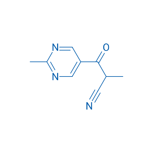 2-Methyl-3-(2-methylpyrimidin-5-yl)-3-oxopropanenitrile