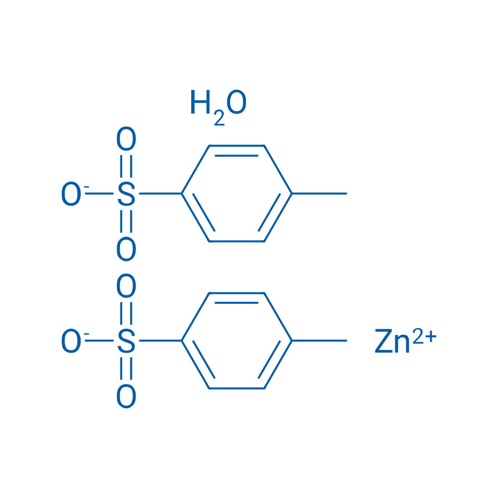 Zinc p-toluenesulfonate xhydrate