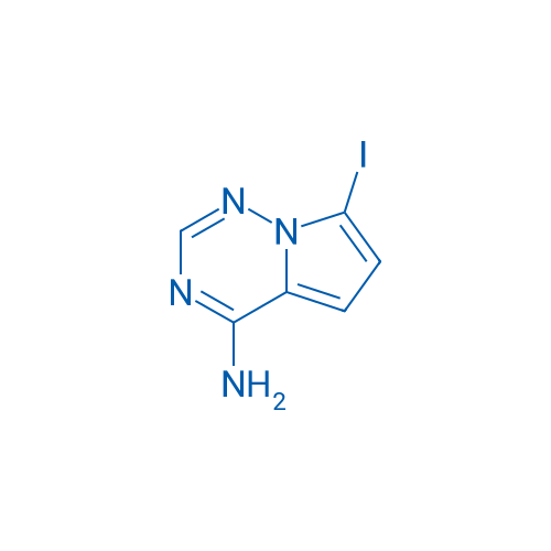 7-Iodopyrrolo[2,1-f][1,2,4]triazin-4-amine