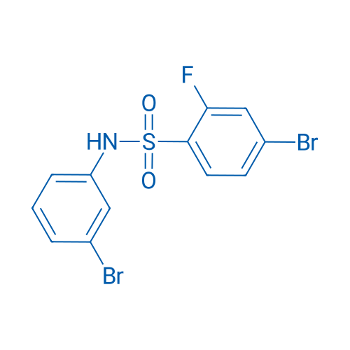 4-Bromo-N-(3-bromophenyl)-2-fluoro-benzenesulfonamide