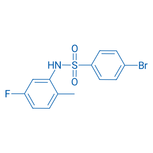 4-Bromo-N-(5-fluoro-2-methylphenyl)-benzenesulfonamide