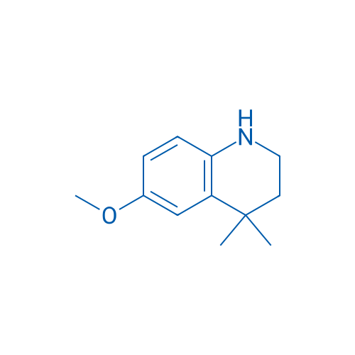 1,2,3,4-Tetrahydro-6-methoxy-4,4-dimethylquinoline