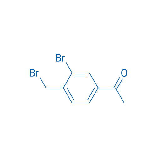 1-(3-Bromo-4-(bromomethyl)phenyl)ethan-1-one