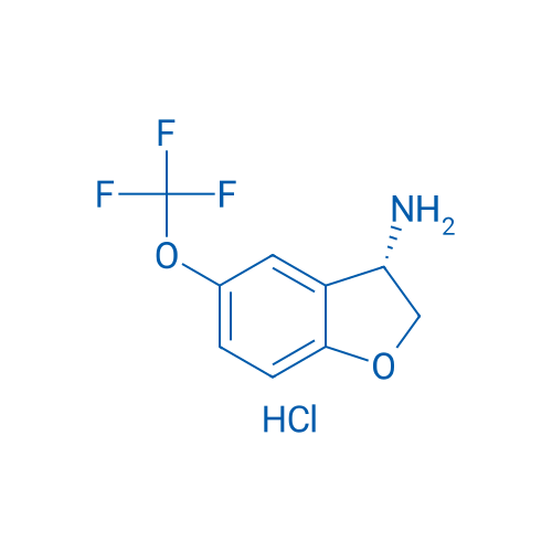 (3S)-5-(trifluoromethoxy)-2,3-dihydrobenzo[b]furan-3-ylamine hcl