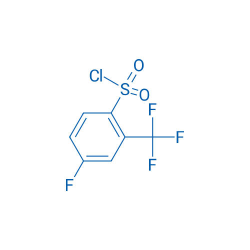 4-Fluoro-2-(trifluoromethyl)benzene-1-sulfonyl chloride