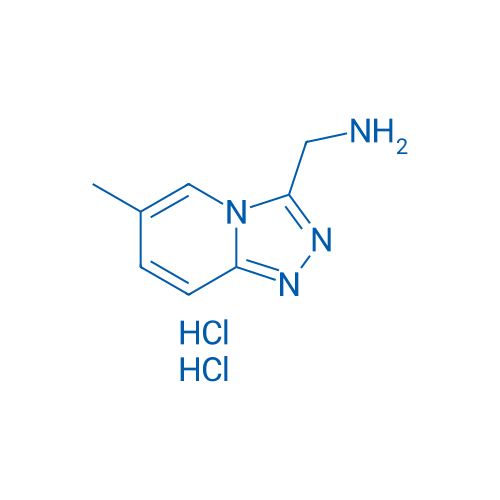 (6-Methyl-[1,2,4]triazolo[4,3-a]pyridin-3-yl)methanamine dihydrochloride
