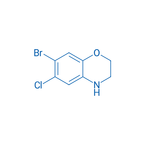 7-Bromo-6-chloro-3,4-dihydro-2H-benzo[b][1,4]oxazine