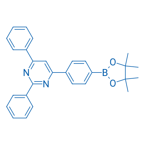 2,4-Diphenyl-6-(4-(4,4,5,5-tetramethyl-1,3,2-dioxaborolan-2-yl)phenyl)pyrimidine