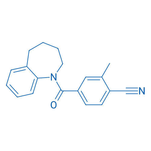 2-Methyl-4-(2,3,4,5-tetrahydro-1H-benzo[b]azepine-1-carbonyl)benzonitrile
