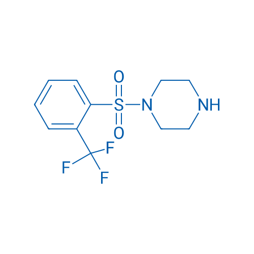 1-((2-(Trifluoromethyl)phenyl)sulfonyl)piperazine