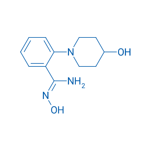 N'-Hydroxy-2-(4-hydroxypiperidin-1-yl)benzimidamide