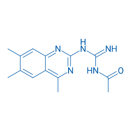 N-(N-(4,6,7-Trimethylquinazolin-2-yl)carbamimidoyl)acetamide