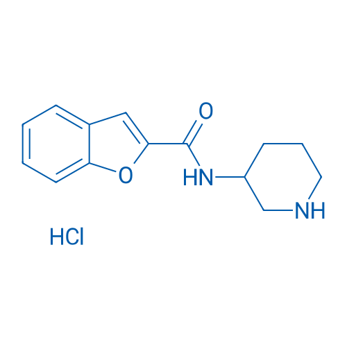 N-(Piperidin-3-yl)benzofuran-2-carboxamide hydrochloride