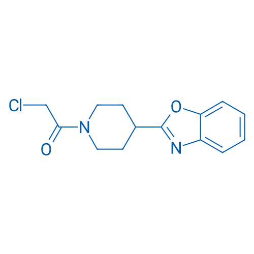 1-(4-(Benzo[d]oxazol-2-yl)piperidin-1-yl)-2-chloroethan-1-one