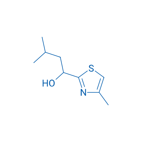 3-Methyl-1-(4-methylthiazol-2-yl)butan-1-ol