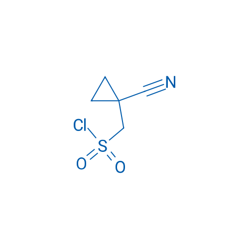 (1-Cyanocyclopropyl)methanesulfonyl chloride