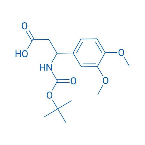3-((tert-Butoxycarbonyl)amino)-3-(3,4-dimethoxyphenyl)propanoic acid