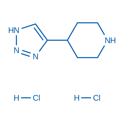 4-(1H-1,2,3-Triazol-4-yl)piperidine dihydrochloride