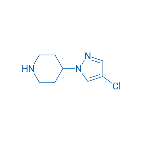 4-(4-Chloro-1H-pyrazol-1-yl)piperidine