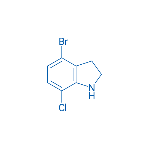 4-Bromo-7-chloro-2,3-dihydro-1H-indole