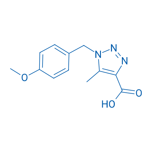 1-(4-Methoxybenzyl)-5-methyl-1H-1,2,3-triazole-4-carboxylic acid