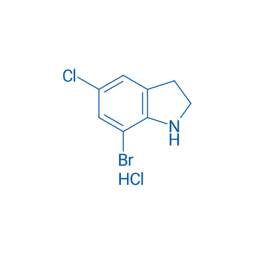 7-Bromo-5-chloro-2,3-dihydro-1H-indole hydrochloride