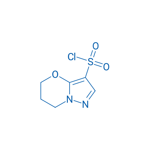 5H,6H,7H-Pyrazolo[3,2-b][1,3]oxazine-3-sulfonyl chloride