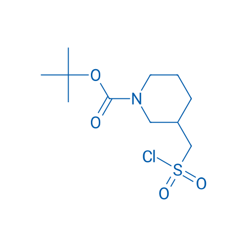 tert-Butyl 3-((chlorosulfonyl)methyl)piperidine-1-carboxylate