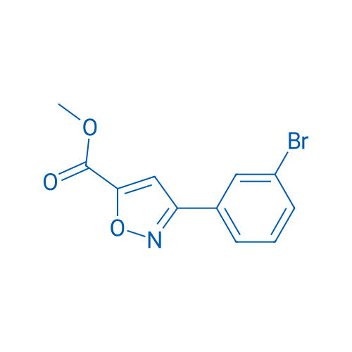 Methyl 3-(3-bromophenyl)-1,2-oxazole-5-carboxylate